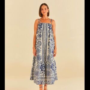 Farm Rio pineapple dress M NWT